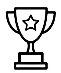 trophy cup icon 