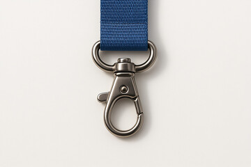 close-up lobster clasp for lanyard id 