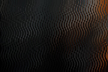 Illustration of dark wavy textured background with vertical lines and subtle orange glow
