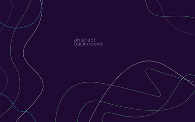 Simple vector outline abstract background. minimalist design.