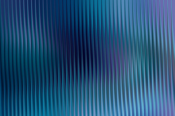 Illustration of abstract blue and teal wavy ribbed background texture