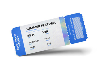 Ticket Mockup