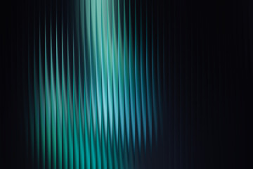 Illustration of abstract vertical lines with blue and green gradient effect