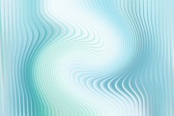 Illustration of abstract swirling pattern with vertical lines and light blue hues