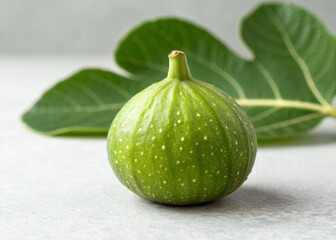green figs on tree