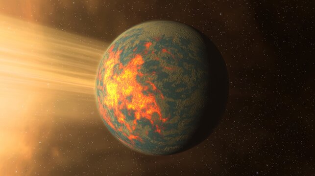 Exoplanet  55 Cancri e: A Fiery World - Powered by Adobe