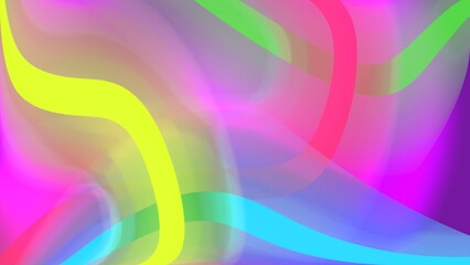 Obraz premium Abstract colorful background with flowing lines creating a vibrant and dynamic design perfect for modern projects and creative presentations