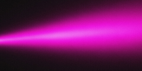 Vibrant pink light beam emanating from the left against a dark, textured background