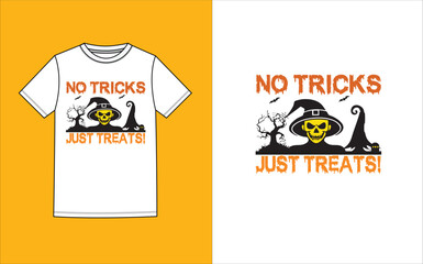 Halloween Colorful T-shirt Design