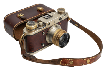 Vintage camera captures timeless moments