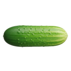Fresh cucumber on black perfect for summer salads and healthy eating raw vegetables healthy on transparent background