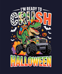Halloween_Im_Ready_to_Crush_Design_30 © teecool
