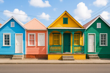  John Antigua Colorful Buildings