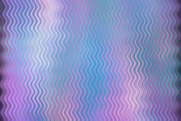 Abstract wavy iridescent background with purple, blue, and pink pastel colors