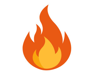 Fireball icon,Fire flame icon vector on white background