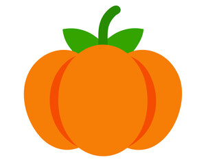 pumpkin vector icon, pumpkin vector on white background