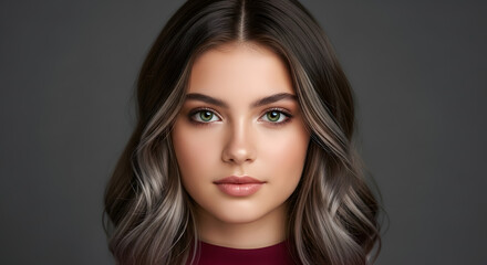 Fototapeta premium Young Beautiful girl