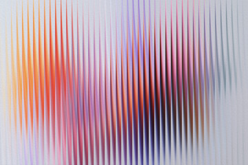 Abstract textured background with vertical lines and color gradient from orange to purple