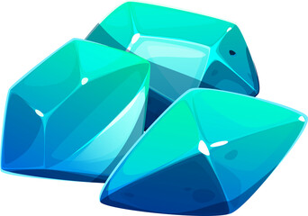 Shiny Glossy Sphere Gemstone with Reflective Light Highlights