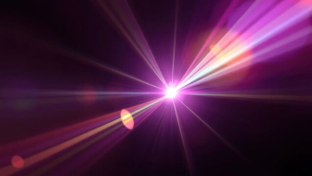 Blurred rainbow refraction overlay effect. Light lens prism effect on black background. Holographic reflection, crystal flare leak shadow overlay. Colorful rainbow disco ball light