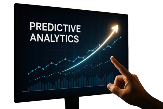 Predictive analytics chart growth