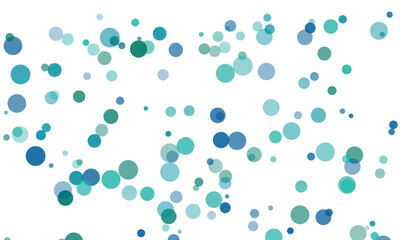 Abstract Minimalist Background With Teal Circle Graphic Element Design Template