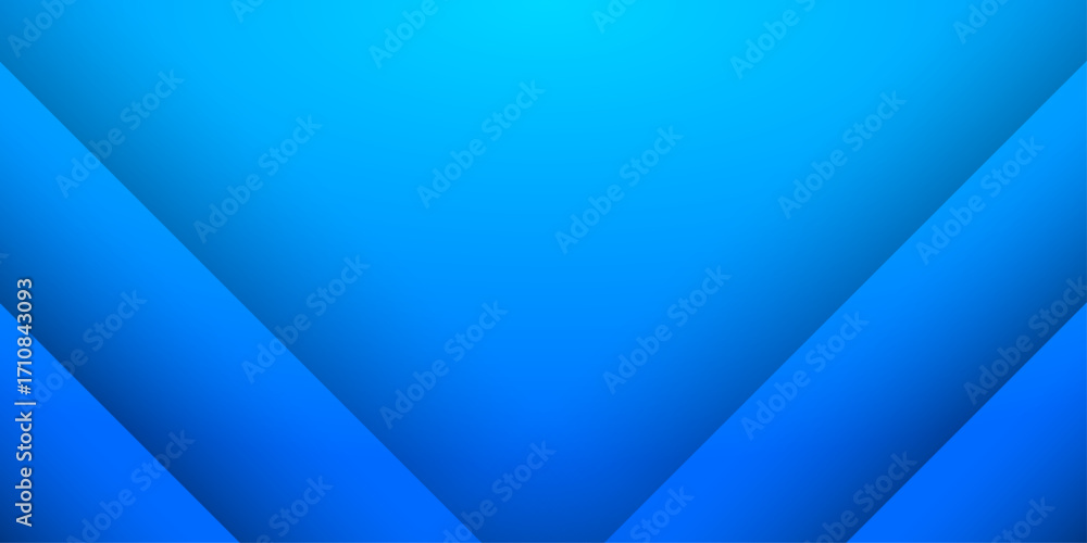 Aufkleber abstract blue background with flowing curved lines and a futuristic wave pattern