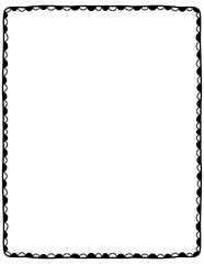 Cute black borders