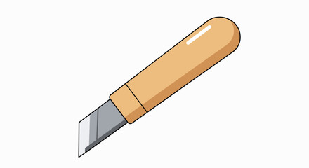 Handy Craft Knife: Precision Cutting Tool Icon