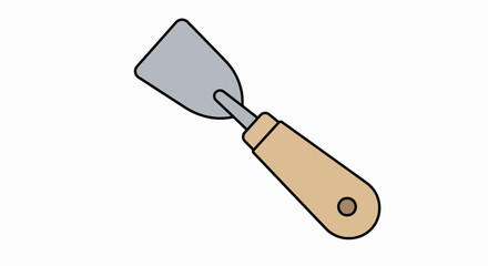 Handy Putty Knife:  Perfect for Crafts & Repairs