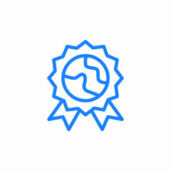 eco reward icon sign vector