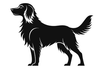 dog silhouette vector