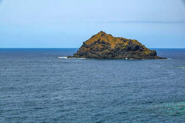 Roque de Garachico rock. Garachico Tenerife Canary Islands Spain Europe