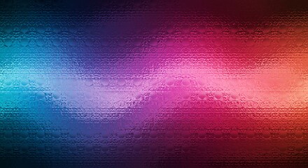 Abstract Glitch Art: Vibrant Horizontal Noise Pattern