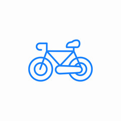 Fototapeta premium bicycle sport ride icon sign vector