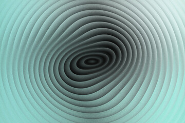 Abstract concentric circles in shades of blue and gray create a mesmerizing ripple effect, evoking depth and movement in a textured pattern