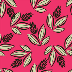Fototapeta premium seamless floral pattern