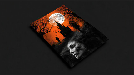 Halloween flyer template