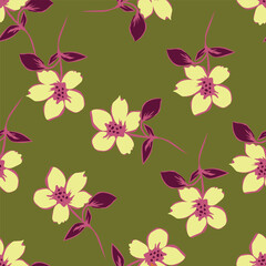 seamless floral pattern