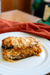 homemade recipe for baked eggplant lasagna