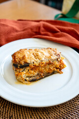 homemade recipe for baked eggplant lasagna