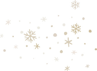 Falling Snowflake Doodle