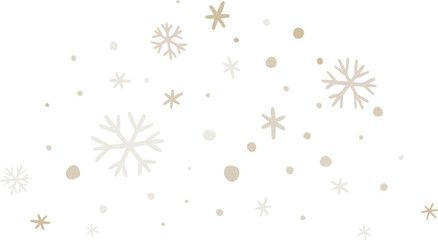 Falling Snowflake Doodle
