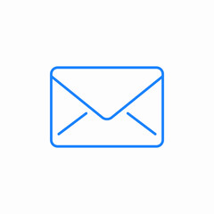 envelope letter icon sign vector