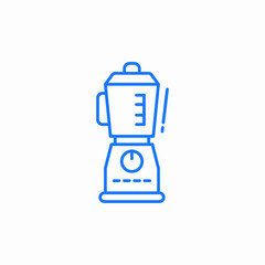 juicer blender icon sign vector