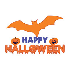 Happy Halloween Style Graphic Text  Spooky Halloween T-Shirt, Retro Aesthetic Unisex Tee, Halloween Gift