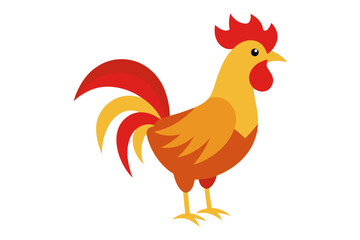 Rooster Vector Illustration
