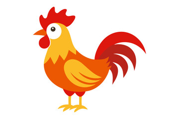 Rooster Vector Illustration
