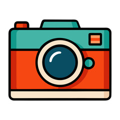 digital camera vector illustration