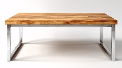 Wooden Industrial Table